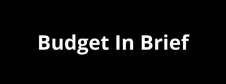 FY 23 Budget in Brief